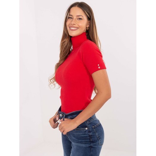 Sweter-PM-SW-FG577.47-czerwony 1