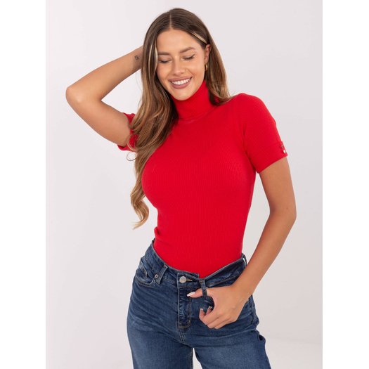Sweter-PM-SW-FG577.47-czerwony 2