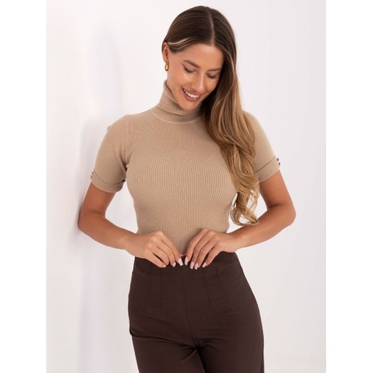 Sweter-PM-SW-FG577.47-camelowy 3