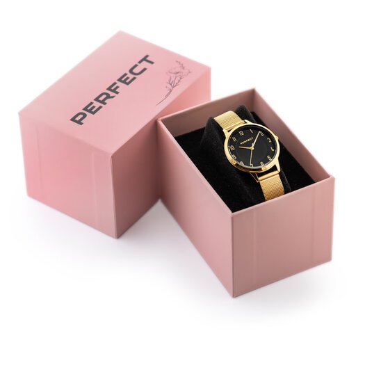 Laikrodis moterims PERFECT F387-06 (zp532d) + dėžutė