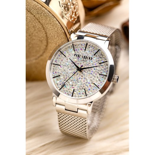 ZEGAREK DAMSKI PAUL LORENS - 473B2-3C1-2 - STAL SZLACHETNA (zg517a) + BOX 9