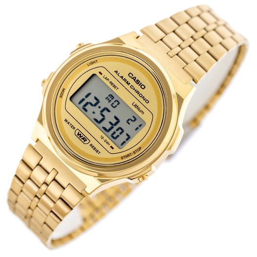 Laikrodis moterims CASIOA Vintage Iconic 171WEG-9AEF + dėžutė