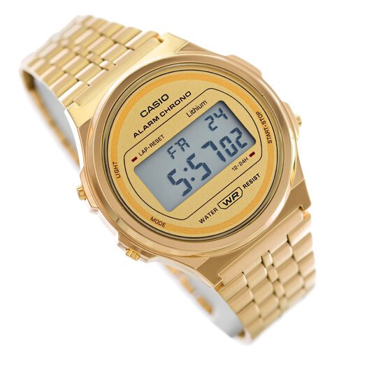 Laikrodis moterims CASIOA Vintage Iconic 171WEG-9AEF + dėžutė