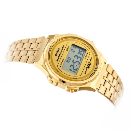 Laikrodis moterims CASIOA Vintage Iconic 171WEG-9AEF + dėžutė