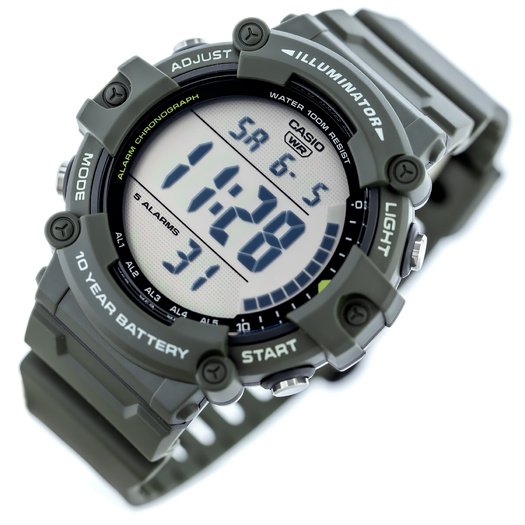 Laikrodis vyrams CASIO SPORT ILLUMINATOR AE-1500WHX-3A + dėžutė