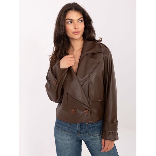 Kurtka-IT-KR-FL9558.60-brązowy 2