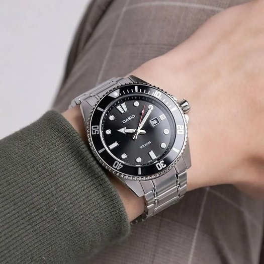 Laikrodis vyrams Casio MDV-107D-1A1 + BOX