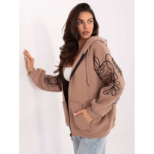 Bluza-RV-BL-A911.22-ciemny bezowy 2