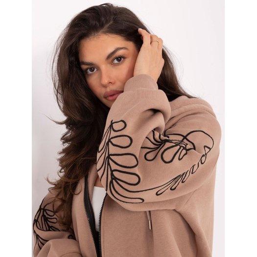 Bluza-RV-BL-A911.22-ciemny bezowy