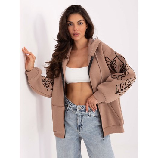 Bluza-RV-BL-A911.22-ciemny bezowy 3