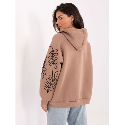 Bluza-RV-BL-A911.22-ciemny bezowy 1