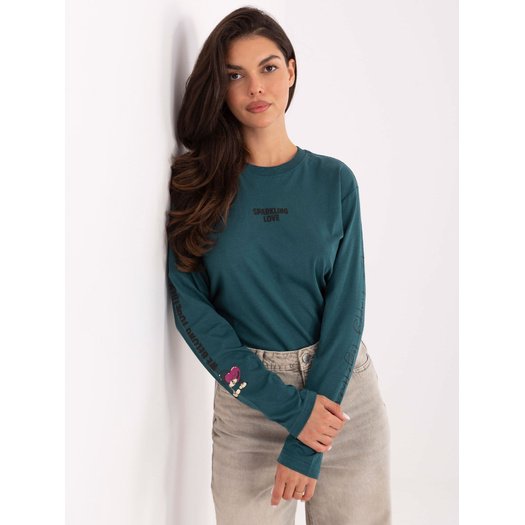 T-shirt-D12022M02688B-morski 1