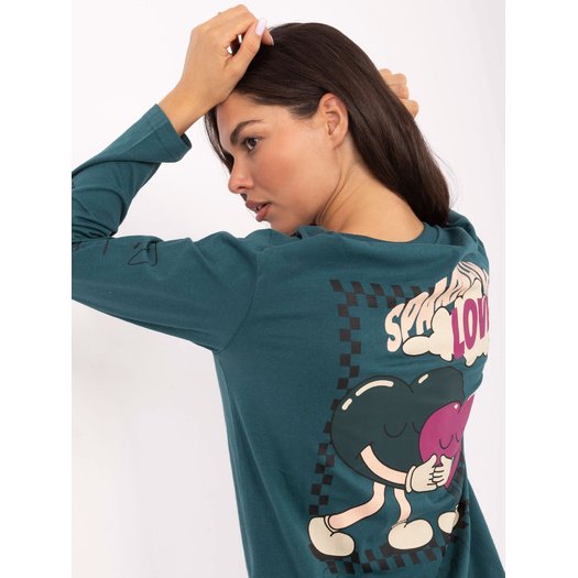 T-shirt-D12022M02688B-morski 3