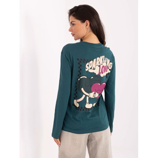 T-shirt-D12022M02688B-morski 4