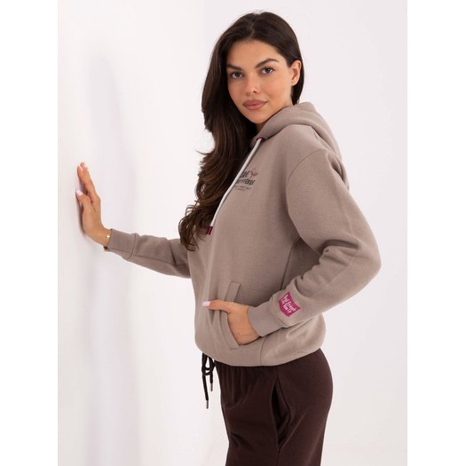 Bluza-D10600BI02420T-ciemny bezowy