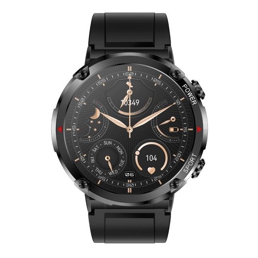 SMARTWATCH MĘSKI GRAVITY GT21-1 - BLUETOOTH CALL, DODATKOWY PASEK (sg025a)