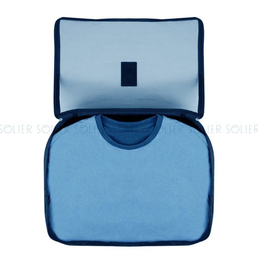 Suitcase organiser set 6 items Solier SA55 navy