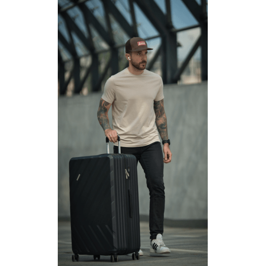 LARGE SUITCASE XL 26  STL945 ABS DARK GREY 3