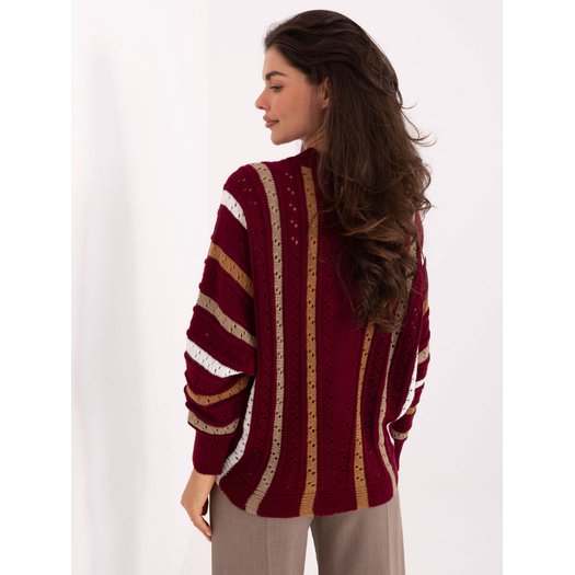 Sweter-IT-SW-93115.13-bordowy 2