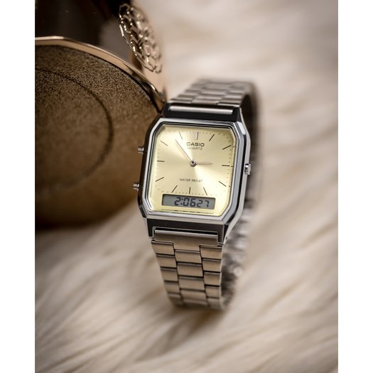 ZEGAREK UNISEX CASIO Vintage  AQ-230A-9AMQYDF + BOX 4