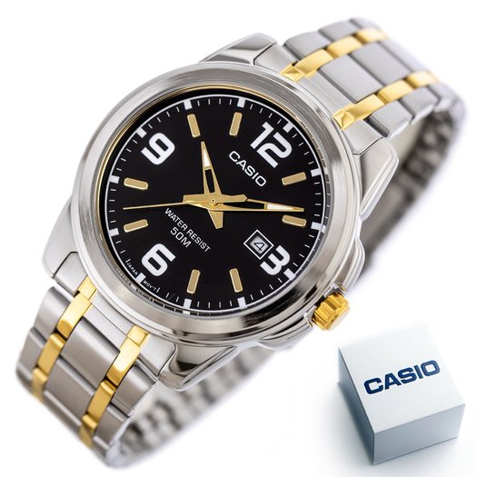 Laikrodis vyrams CASIO MTP-1314SG 1AVDF (zd024d) + BOX