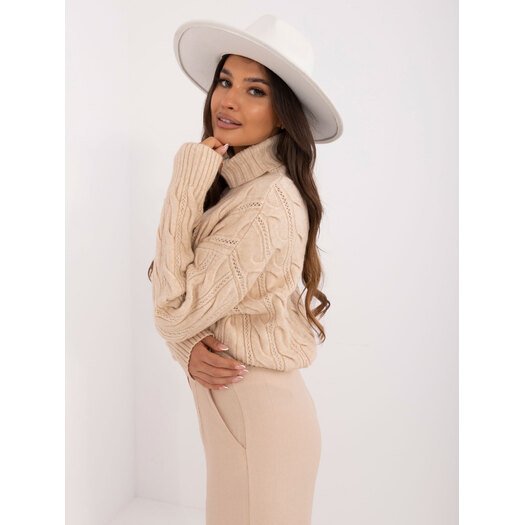Megztinis-AT-SW-23445.00-smėlio spalvos