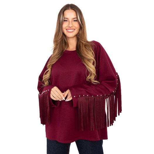 Bluzka-IT-BZ-21695.10-bordowy 1
