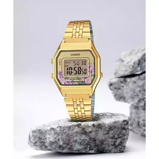 ZEGAREK DAMSKI CASIO LA680WGA-4C (zd631c) + BOX