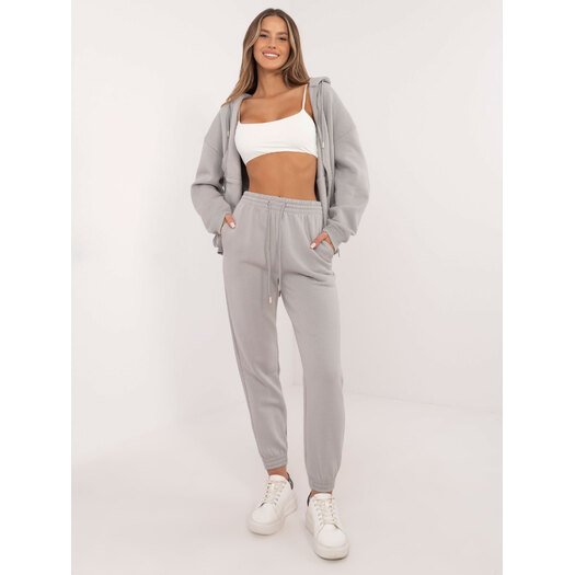 Spodnie dresowe-CLM-DR-1107.22X-jasny szary 1
