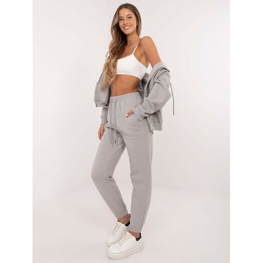 Spodnie dresowe-CLM-DR-1107.22X-jasny szary 2