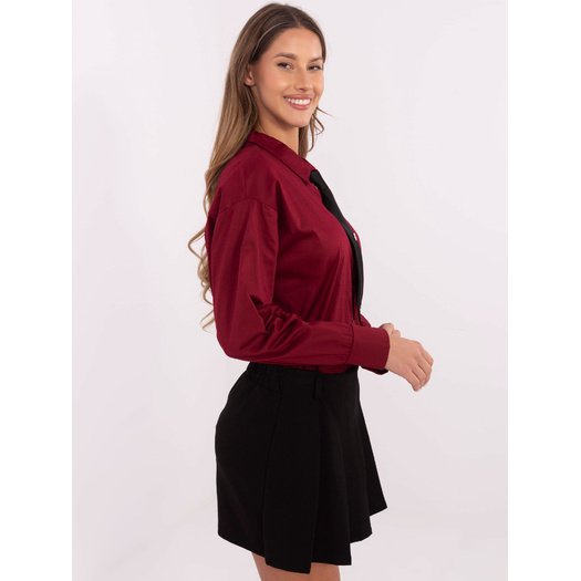 Marškiniai-DHJ-KS-9213.86-bordo