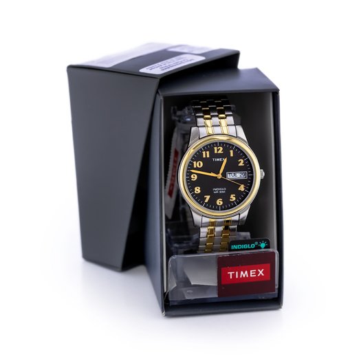Laikrodis vyrams TIMEX Charles Two-Tone T26481 + BOX (zt154a)