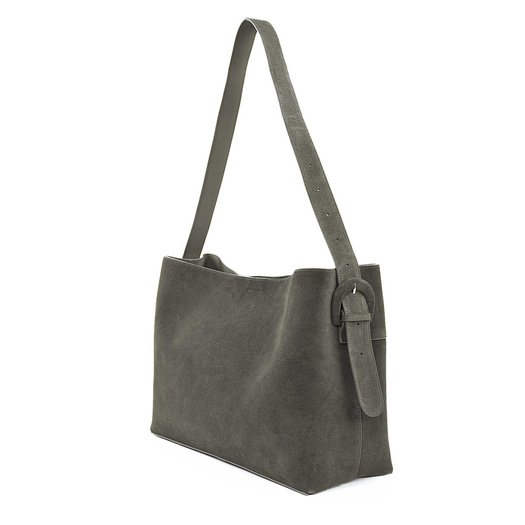 Torba weekendowa podróżna skórzana Solier SL39 Astrin czarna 11