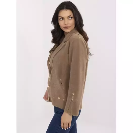 Kurtka-MBM-KR-L176.87-ciemny bezowy