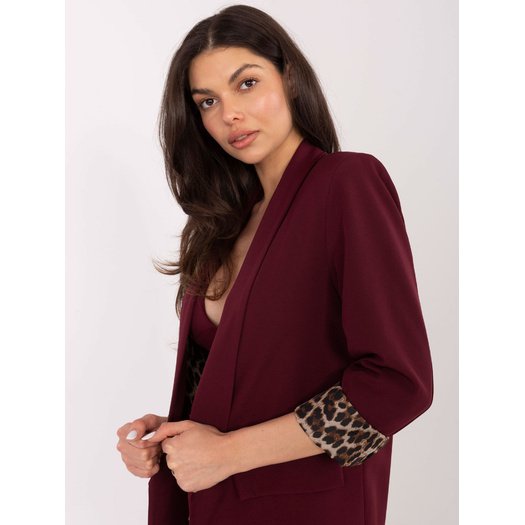 Marynarka-DHJ-MA-18657-1.86-bordowy 1