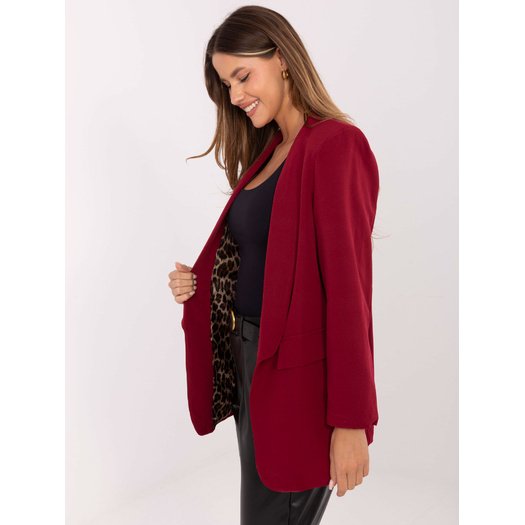 Marynarka-DHJ-MA-18657-1.86-bordowy 3