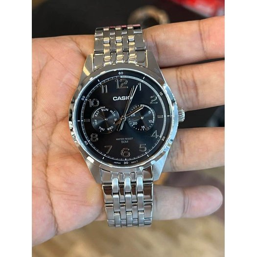 ZEGAREK MĘSKI CASIO MTP-E340D-1A (zd264a) + BOX