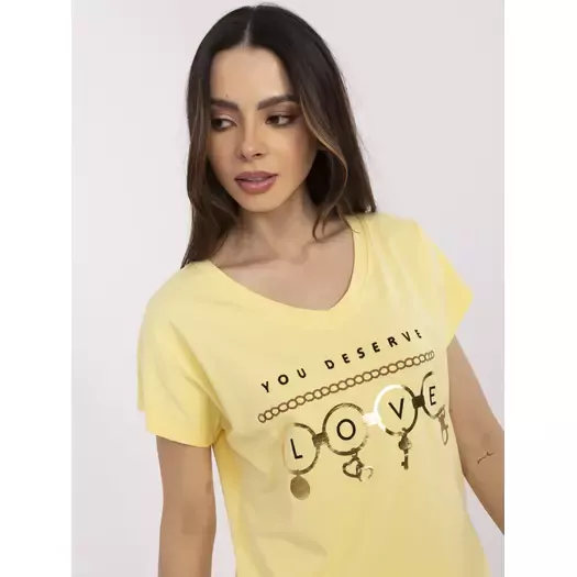 T-shirt-CLM-TS-1729.86-żółty