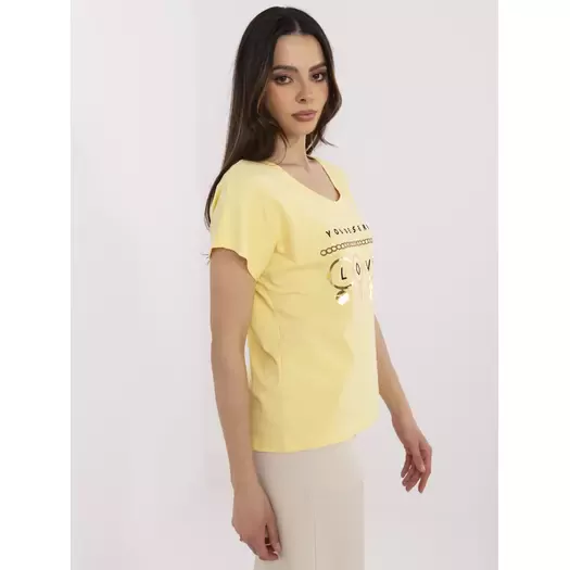 T-shirt-CLM-TS-1729.86-żółty