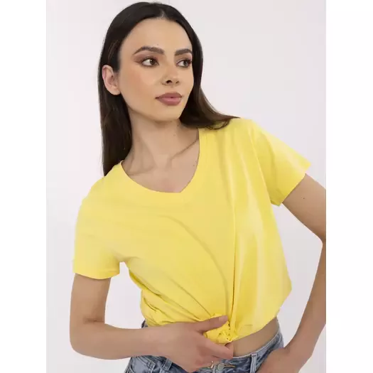 T-shirt-CLM-TS-1639.12-żółty
