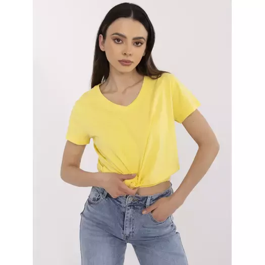 T-shirt-CLM-TS-1639.12-żółty