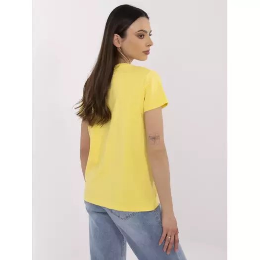T-shirt-CLM-TS-1639.12-żółty