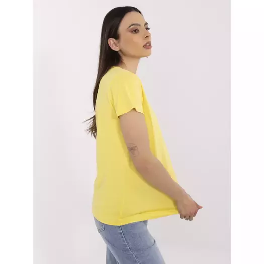 T-shirt-CLM-TS-1639.12-żółty