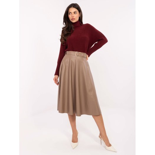 Spódnica-DHJ-SD-A1997.76-ciemny bezowy 3