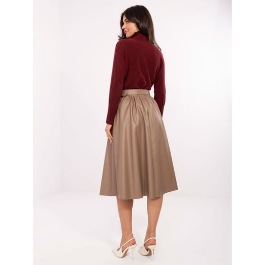 Spódnica-DHJ-SD-A1997.76-ciemny bezowy 1