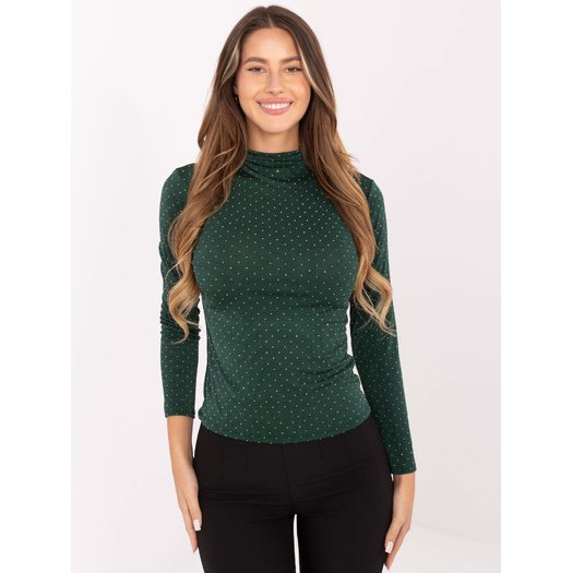 Bluzka-IT-BZ-15368-1.04-ciemny zielony 2