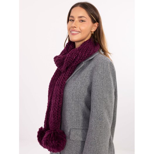 Szalik-AT-SZ-S-2203.87-ciemny fioletowy