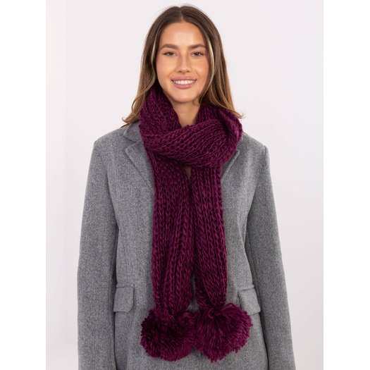 Szalik-AT-SZ-S-2203.87-ciemny fioletowy 3