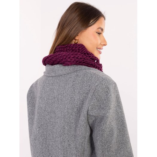 Szalik-AT-SZ-S-2203.87-ciemny fioletowy 2