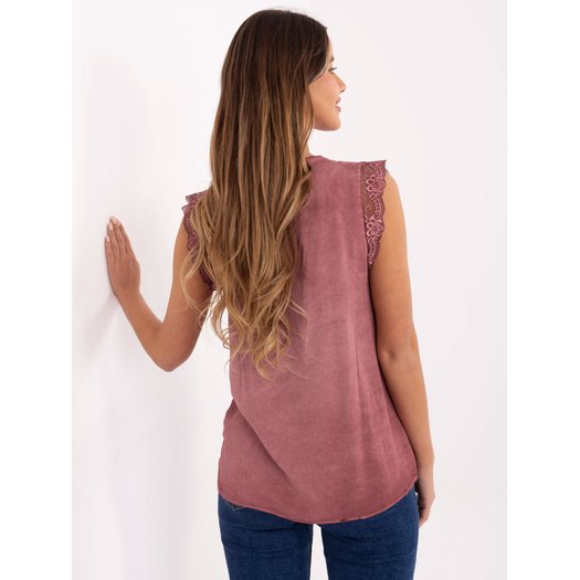 Bluzka-MI-BZ-7975.09P-ciemny różowy 2 Bluzka-MI-BZ-7975.09P-ciemny różowy 2